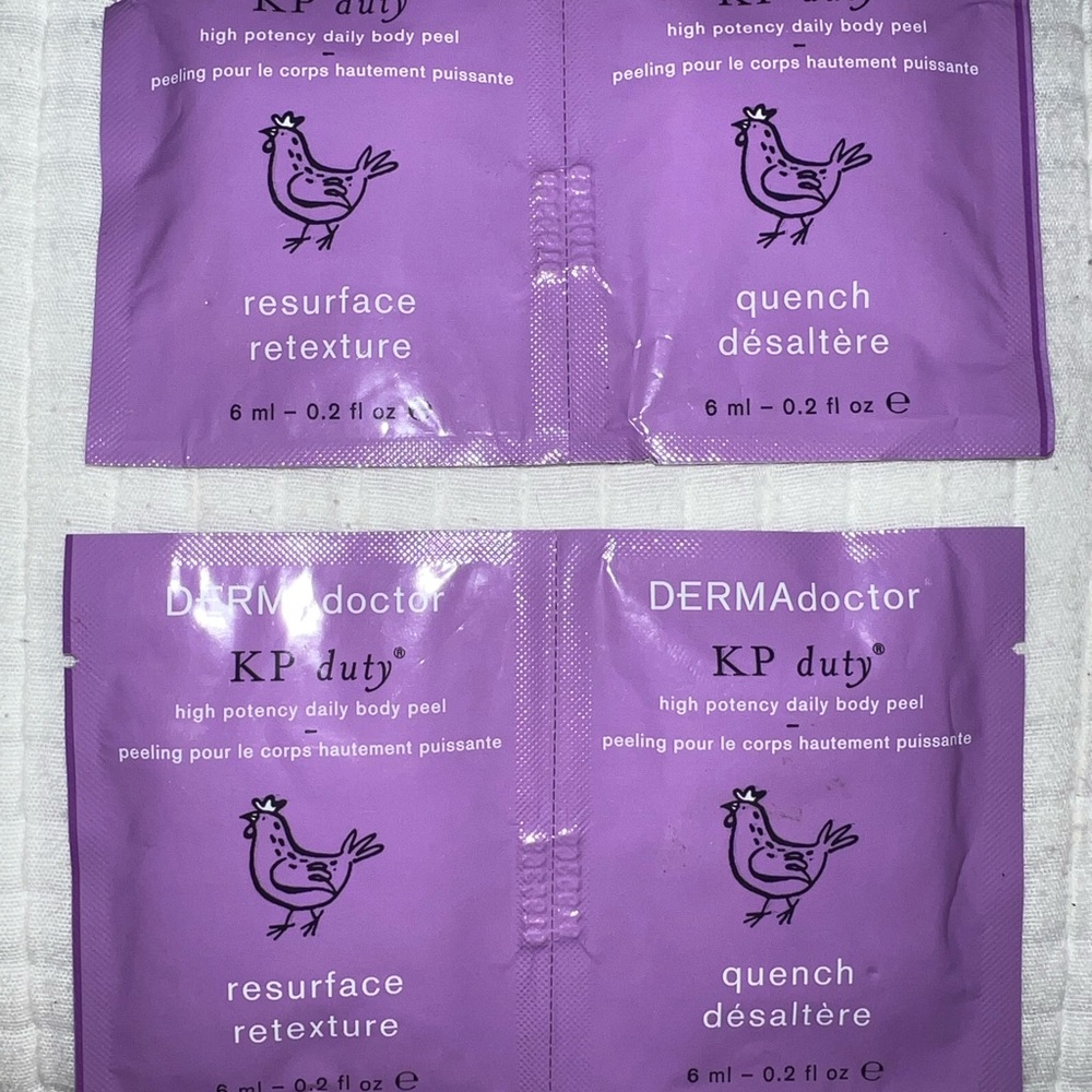 DERMAdoctor KP Duty Body Peel Packets